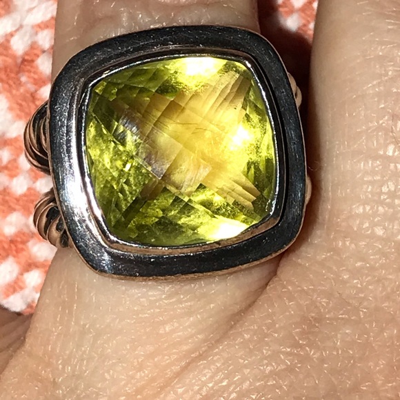 David yurman lemon citrine Albion ring size 5 - Picture 10 of 12